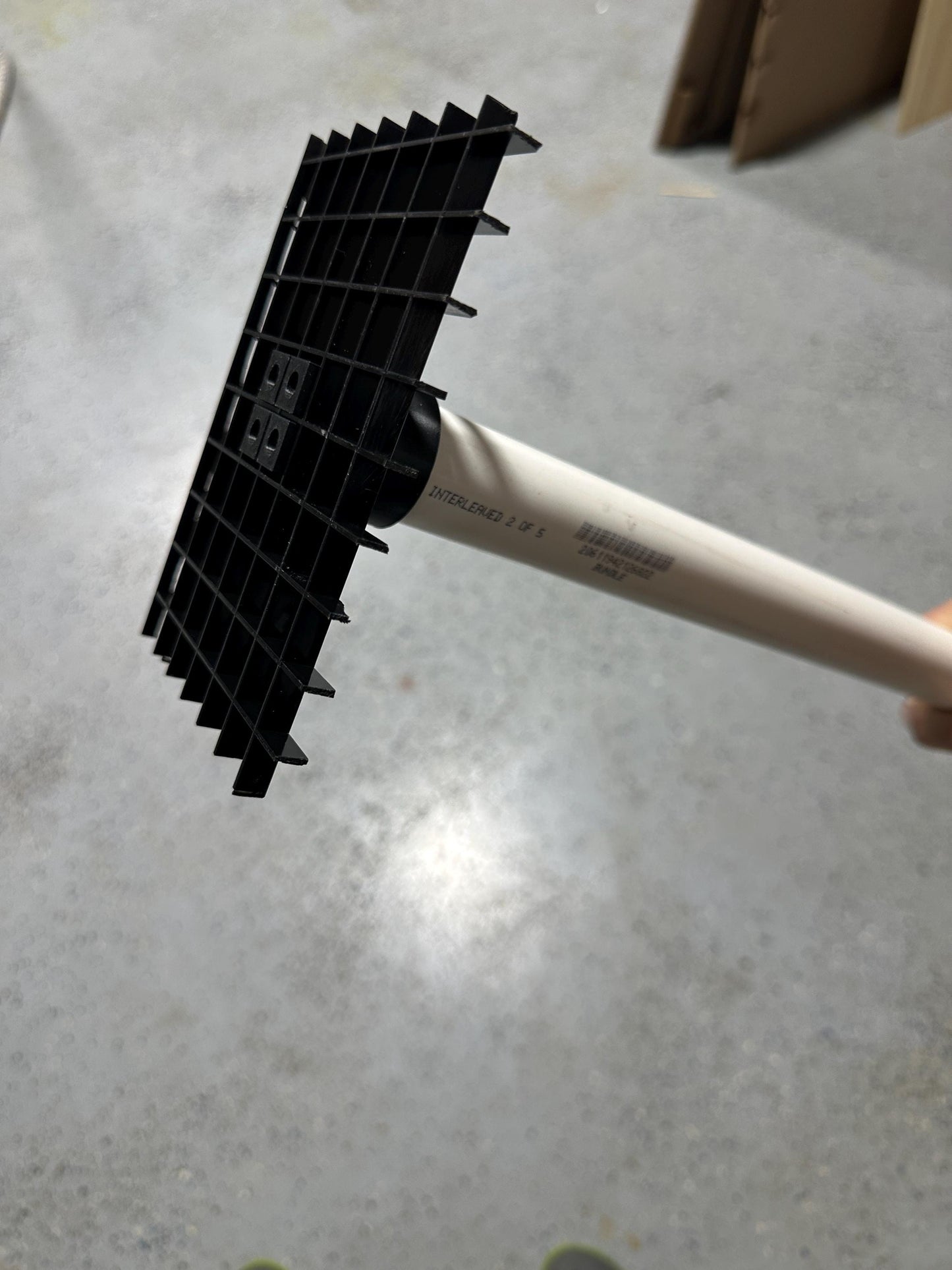 Coral frag rack legs for egg crate - for 2” and 1” pvc