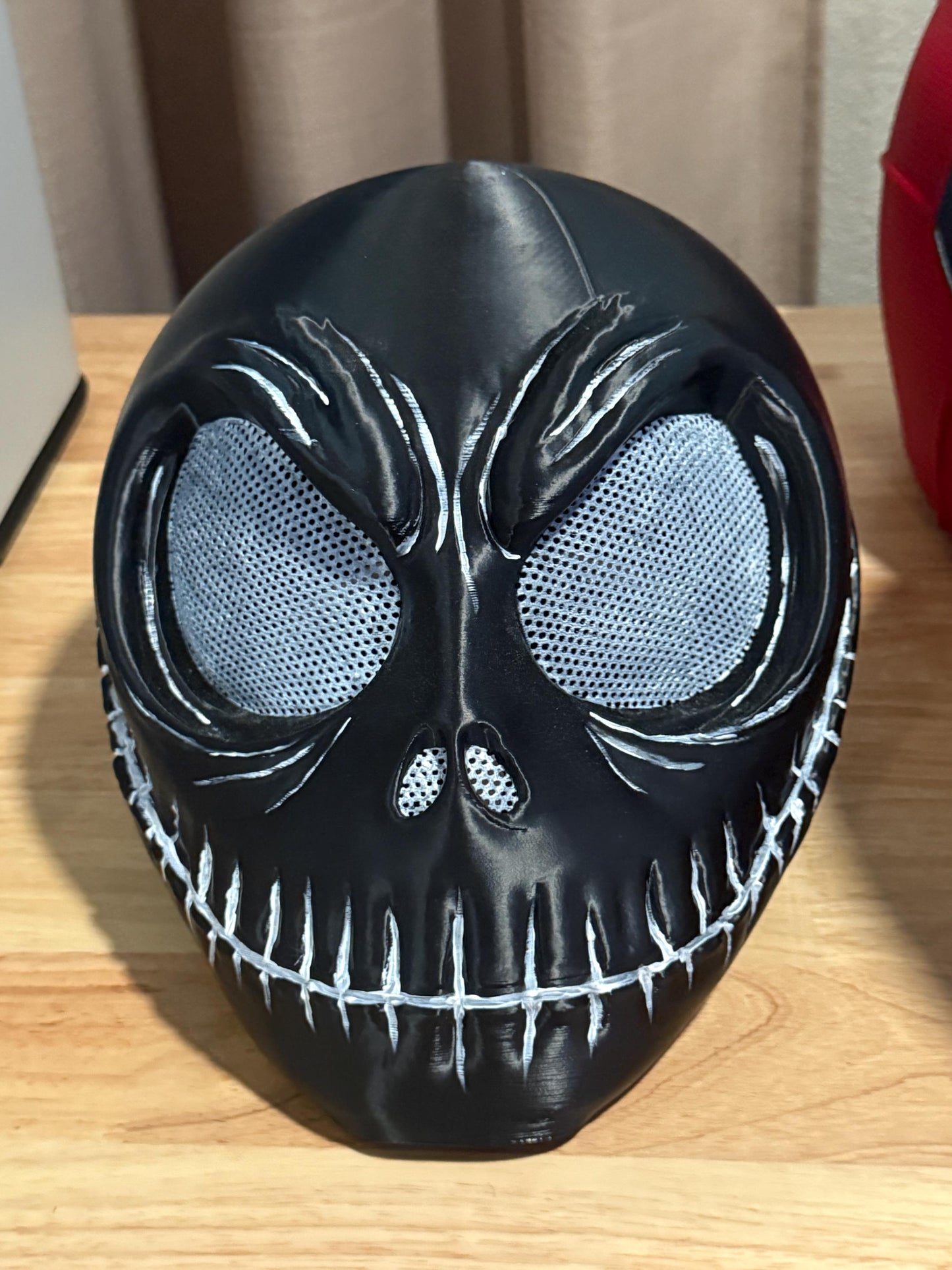 Jack Skellington Pumpkin King mask helmet cosplay - Nightmare Before Christmas
