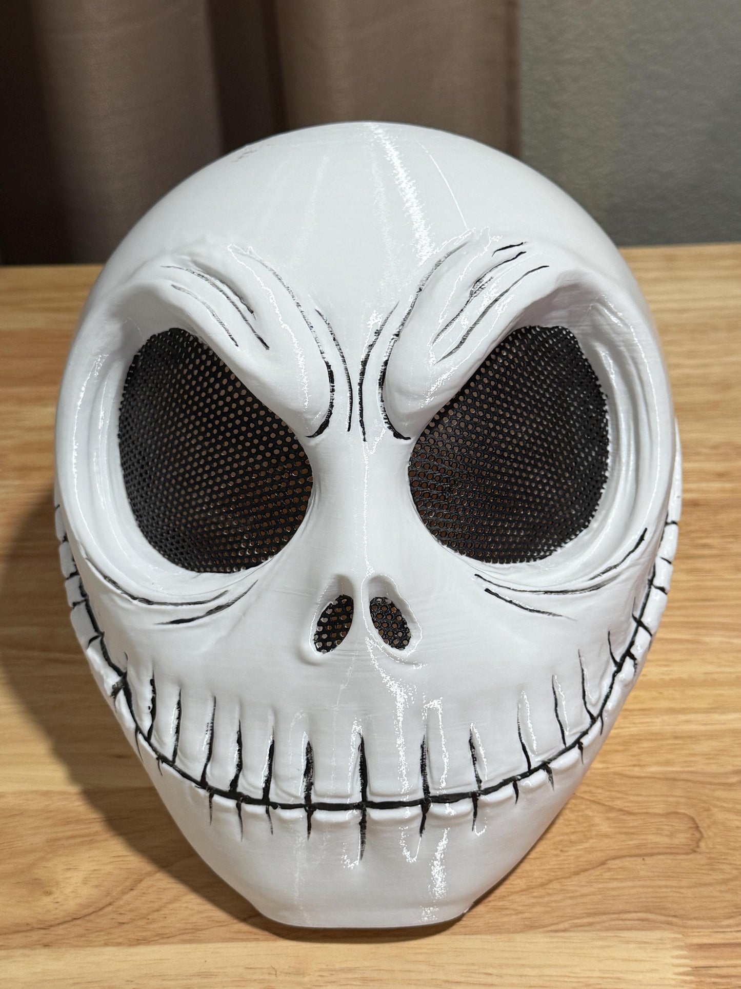 Jack Skellington Pumpkin King mask helmet cosplay - Nightmare Before Christmas