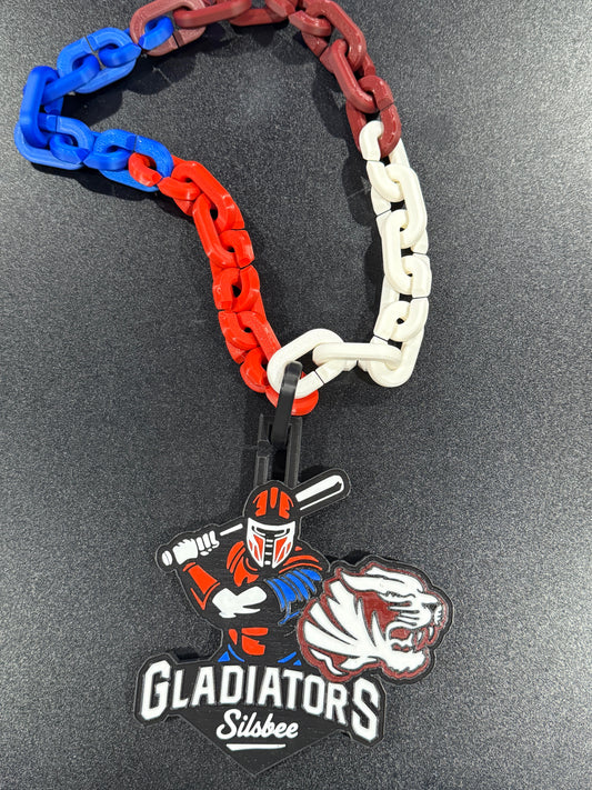 Team "Drip" Necklaces  - Oversized team logo on large chain