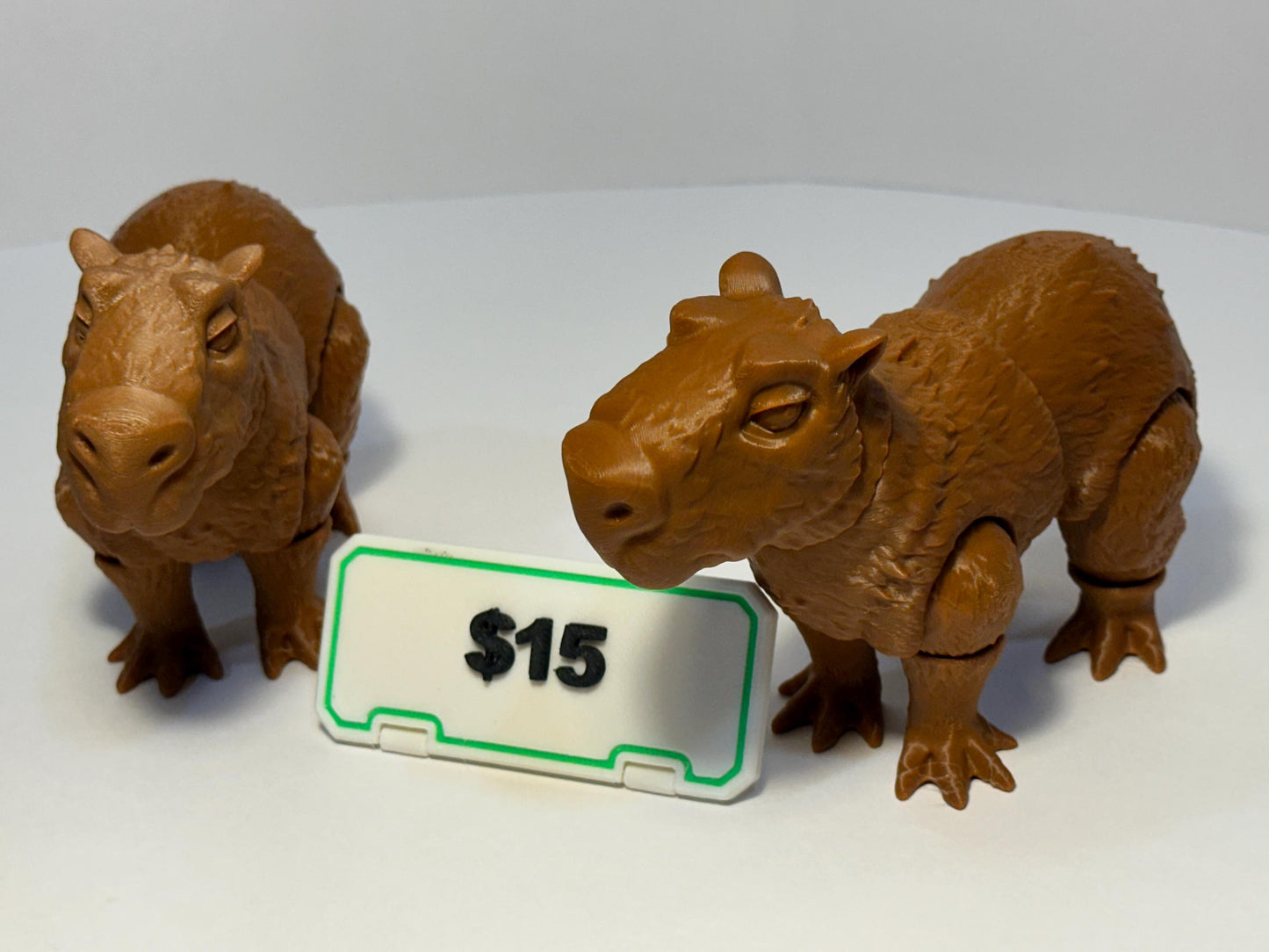 3d printed cute flexi articulated Capybara